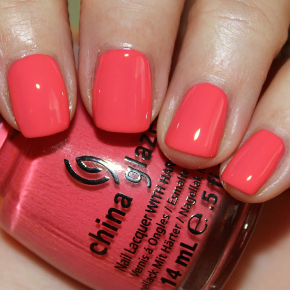 Nail polish swatch / manicure of shade China Glaze Surreal Appeal