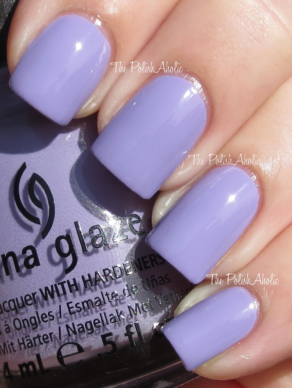 Nail polish swatch / manicure of shade China Glaze Tart-y for the Party