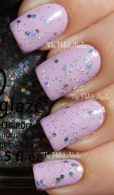 Nail polish swatch / manicure of shade China Glaze Techno