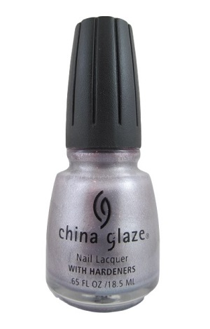 Nail polish swatch / manicure of shade China Glaze Toe-tally Lilac