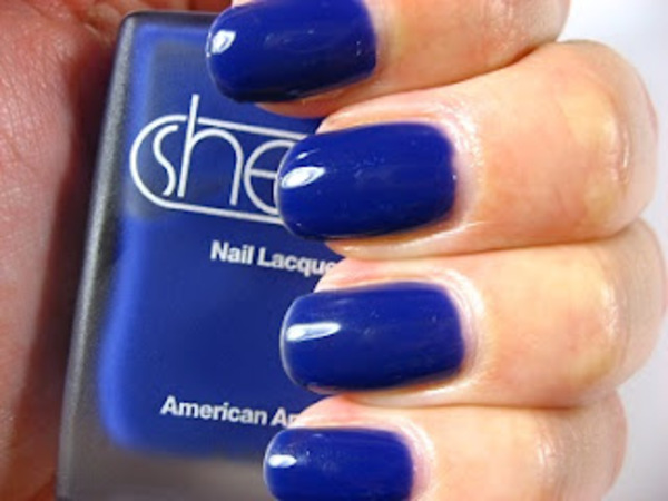 Nail polish swatch / manicure of shade American Apparel Moonlight Beach