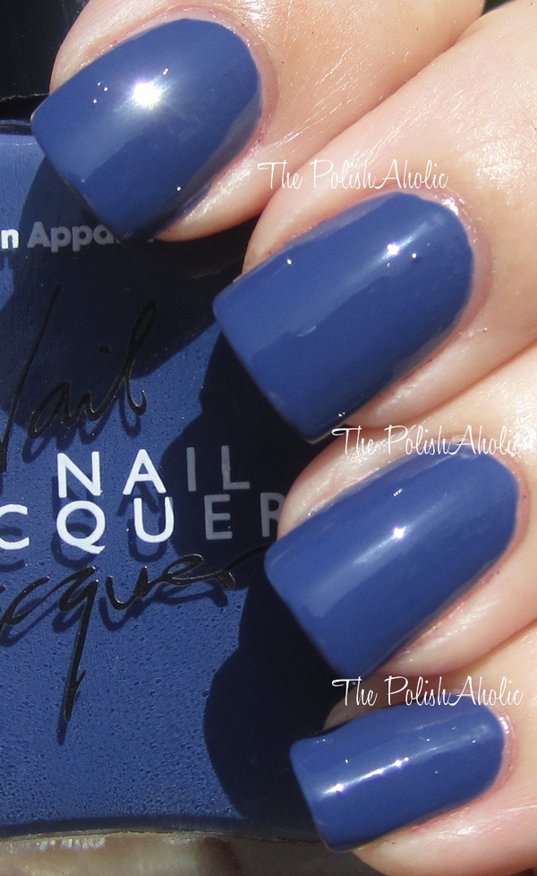 Nail polish swatch / manicure of shade American Apparel Mount Royal