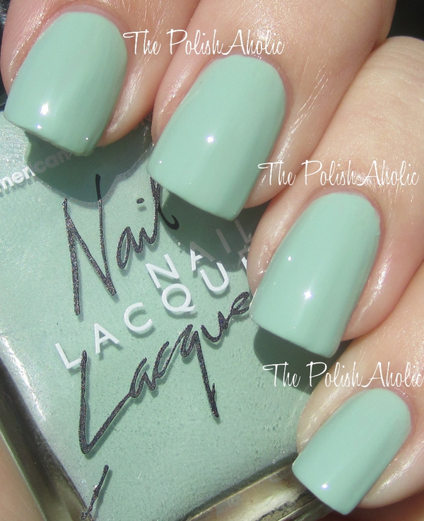 Nail polish swatch / manicure of shade American Apparel Office
