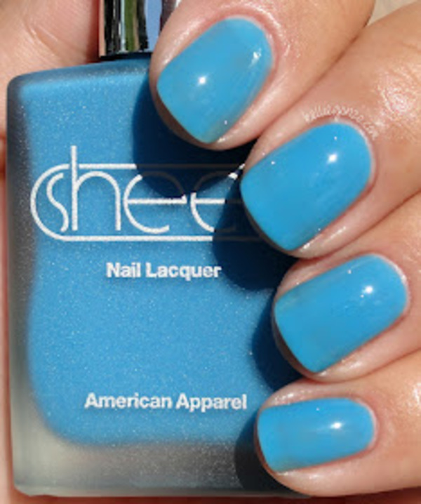 Nail polish swatch / manicure of shade American Apparel Redondo Beach