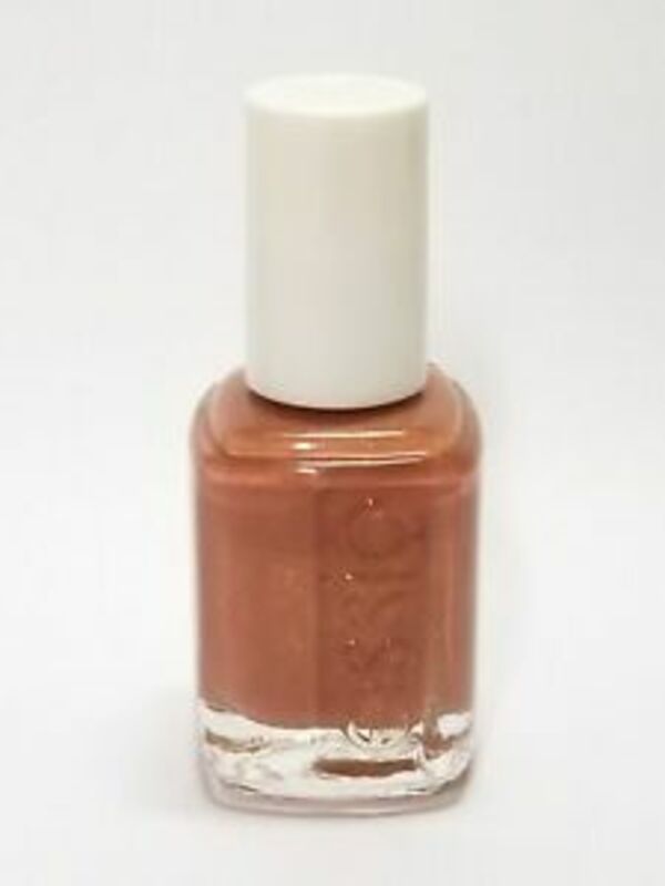 Nail polish swatch / manicure of shade essie Monkey Business