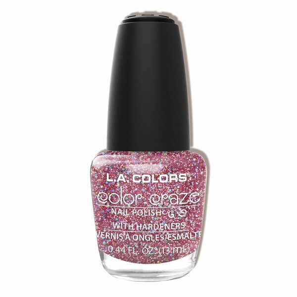 Nail polish swatch / manicure of shade L.A. Colors Cocktail