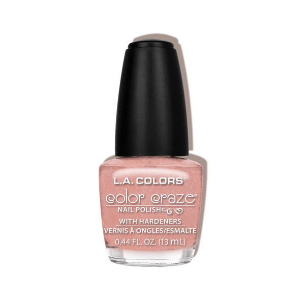 Nail polish swatch / manicure of shade L.A. Colors Mega Watt