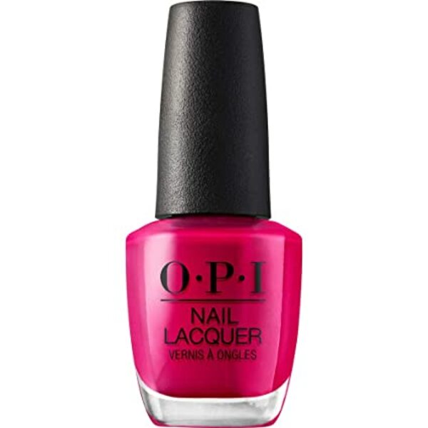 Nail polish swatch / manicure of shade OPI California Raspberry