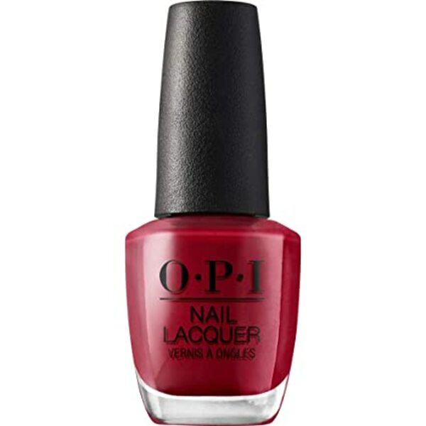 Nail polish swatch / manicure of shade OPI Chick Flick Cherry