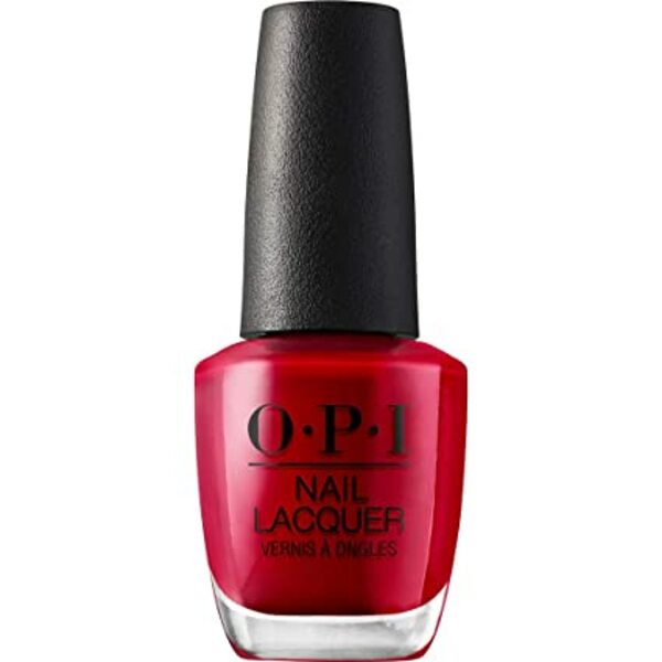 Nail polish swatch / manicure of shade OPI Color So Hot It Berns