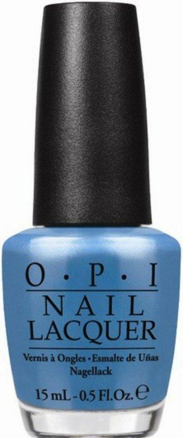 Nail polish swatch / manicure of shade OPI Dining al Frisco