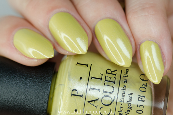 Nail polish swatch / manicure of shade OPI Don't Talk Bach to Me