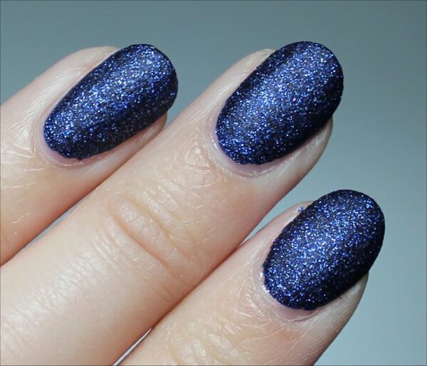 Nail polish swatch / manicure of shade OPI DS Lapis