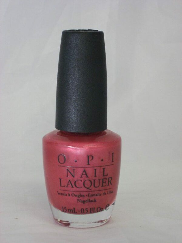 Nail polish swatch / manicure of shade OPI Holy Pink Pagoda!