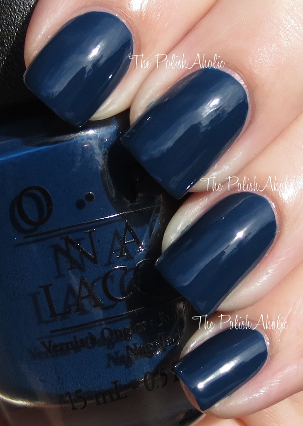 Nail polish swatch / manicure of shade OPI I Saw...U Saw...We Saw...Warsaw