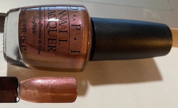 Nail polish swatch / manicure of shade OPI I'd Like to Thank...