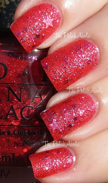 Nail polish swatch / manicure of shade OPI The Impossible