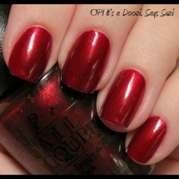 Nail polish swatch / manicure of shade OPI It's a Doozi, Says Suzi