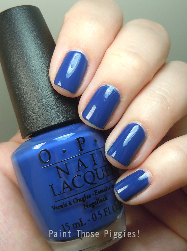 Nail polish swatch / manicure of shade OPI Keeping Suzi at Bay