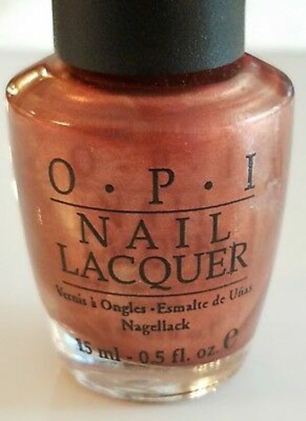 Nail polish swatch / manicure of shade OPI Marquis d'Mauve