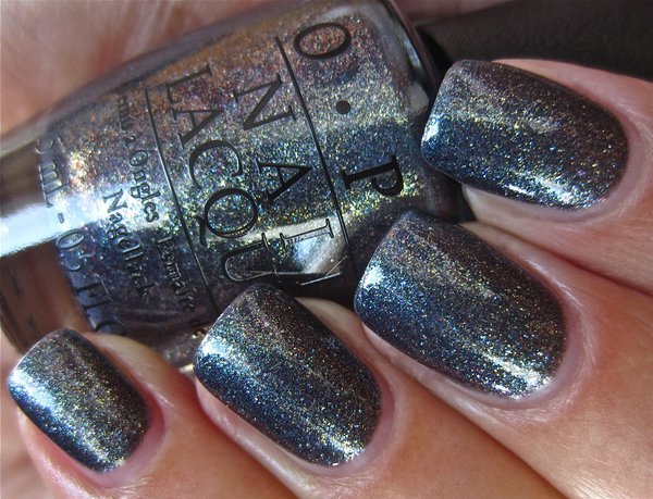 Nail polish swatch / manicure of shade OPI On Her Majesty's Secret Service