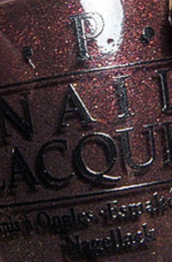 Nail polish swatch / manicure of shade OPI Tease-y Does It