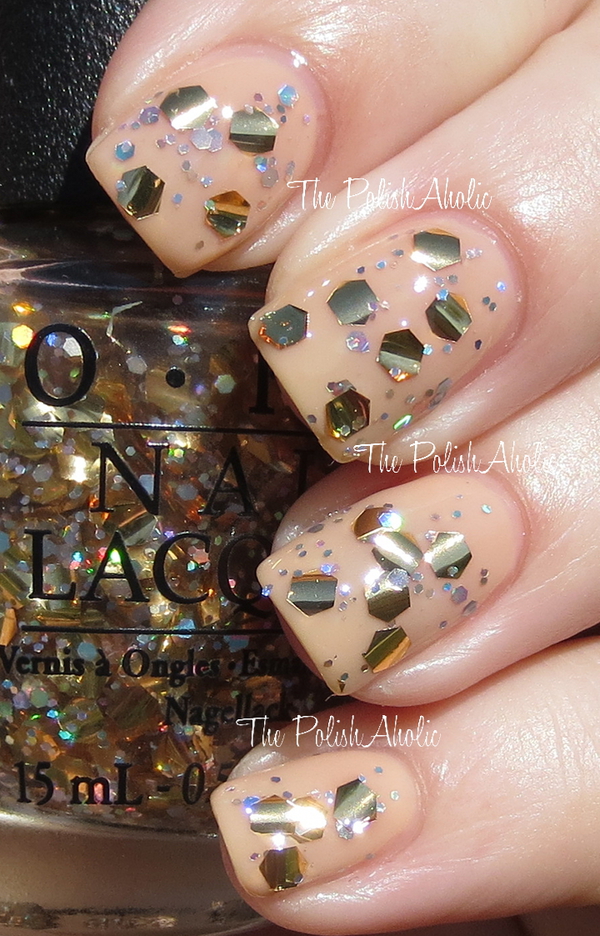 Nail polish swatch / manicure of shade OPI When Monkeys Fly!