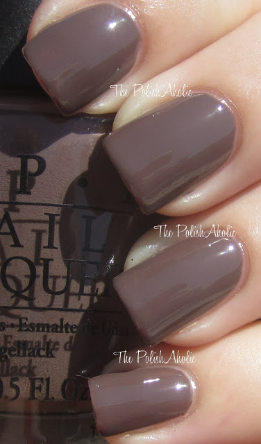 Nail polish swatch / manicure of shade OPI You Don't Know Jacques!