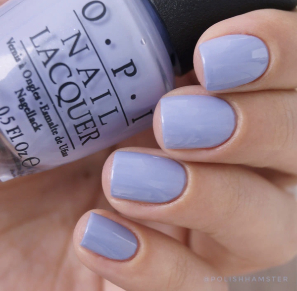 Nail polish swatch / manicure of shade OPI You're Such a BudaPest