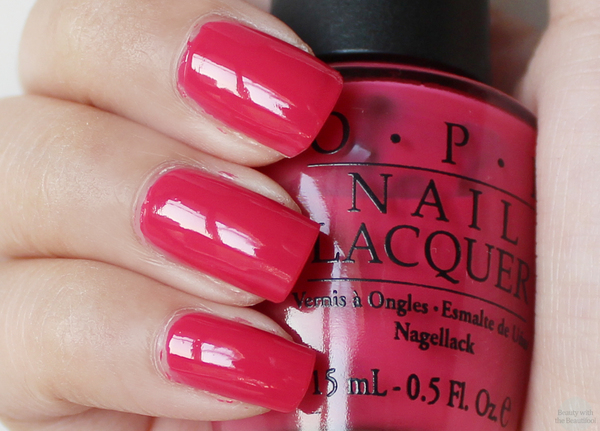 Nail polish swatch / manicure of shade OPI You're Such a Kabuki Queen