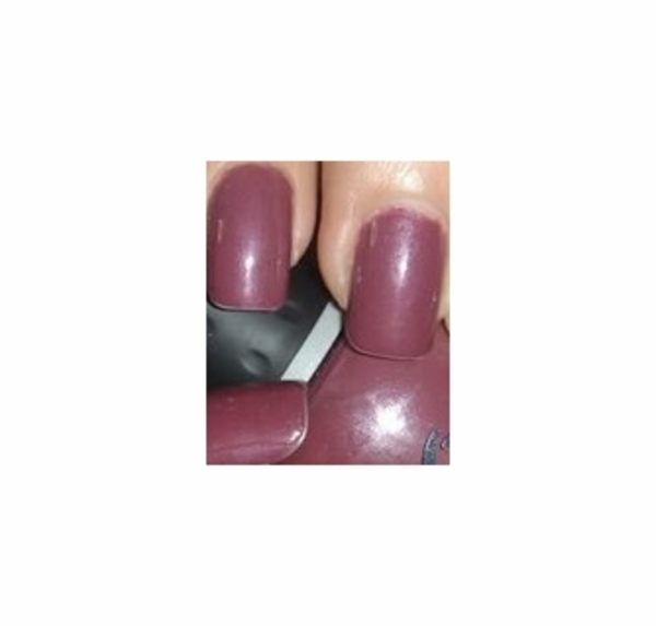 Nail polish swatch / manicure of shade Orly Absolutely Orchid
