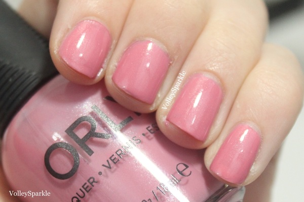 Nail polish swatch / manicure of shade Orly Artificial Sweetener