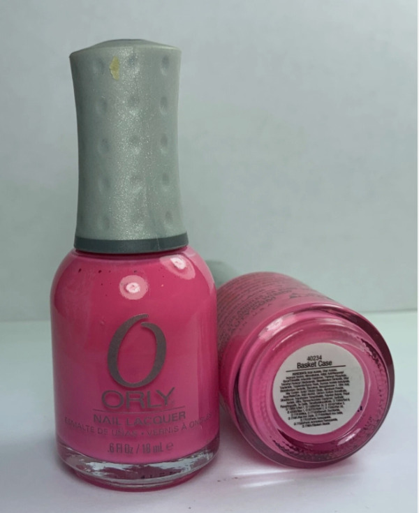 Nail polish swatch / manicure of shade Orly Basket Case
