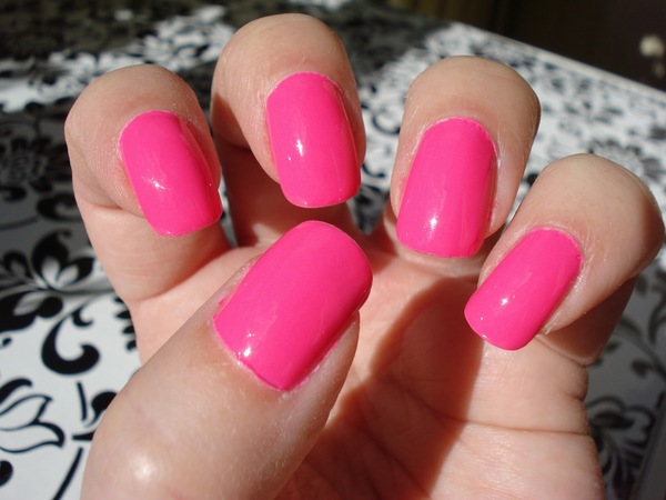 Nail polish swatch / manicure of shade Orly Beach Cruiser