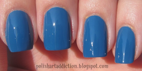 Nail polish swatch / manicure of shade Orly Calypso Breeze