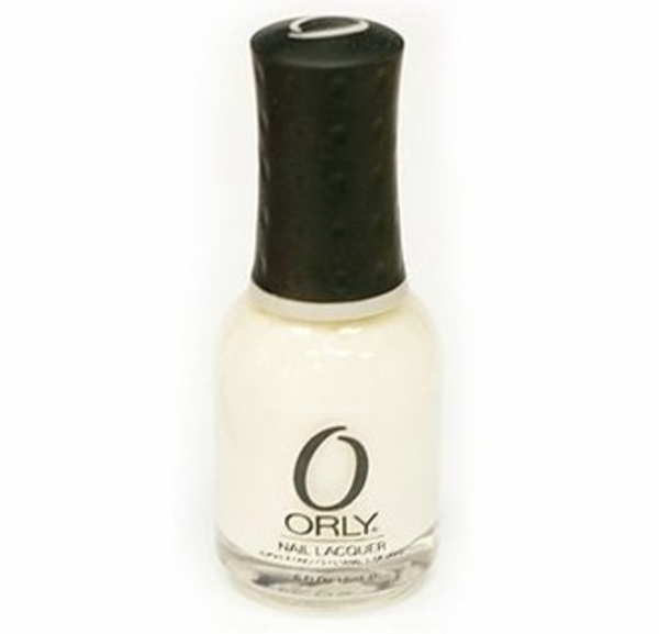 Nail polish swatch / manicure of shade Orly Come Clean