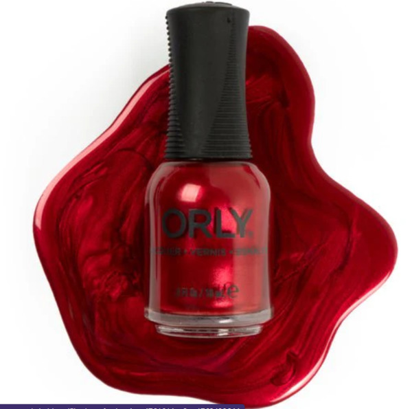 Nail polish swatch / manicure of shade Orly Crawford's Wine