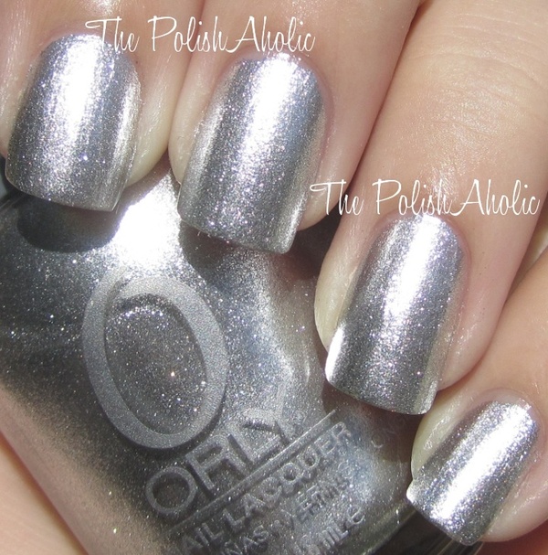 Nail polish swatch / manicure of shade Orly Dazzle