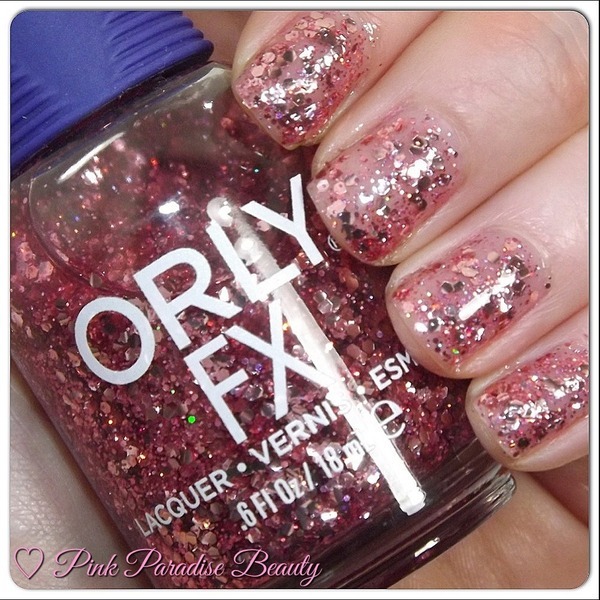 Nail polish swatch / manicure of shade Orly Embrace