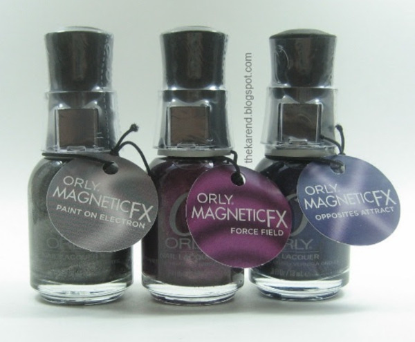 Nail polish swatch / manicure of shade Orly Force Field