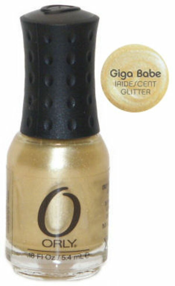 Nail polish swatch / manicure of shade Orly Gigababe