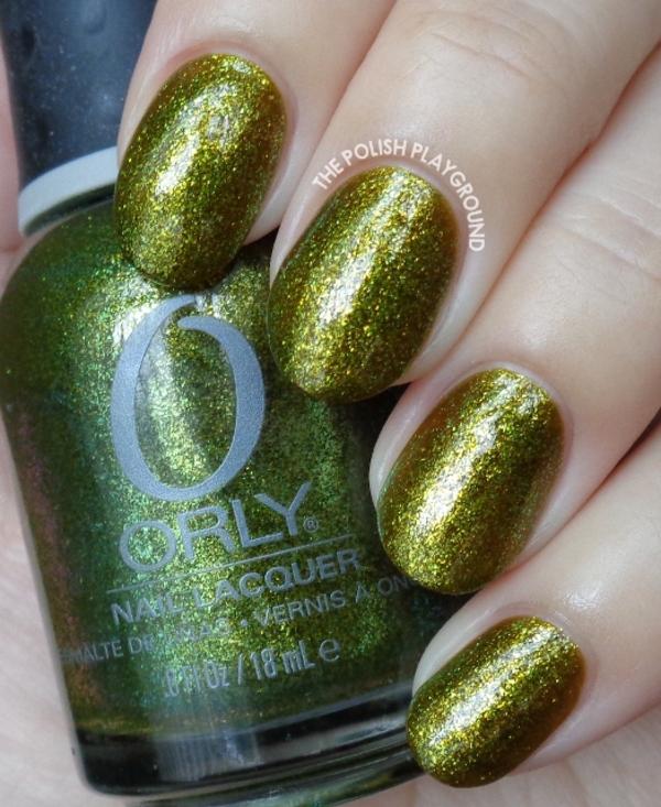 Nail polish swatch / manicure of shade Orly It's Not Rocket Science