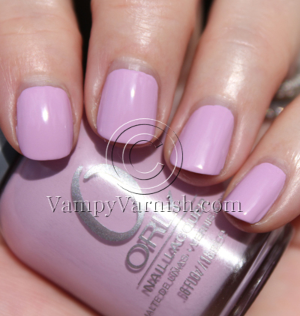 Nail polish swatch / manicure of shade Orly Lollipop