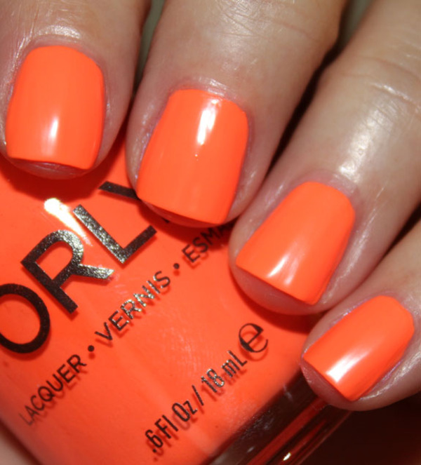 Nail polish swatch / manicure of shade Orly Mayhem Mentality