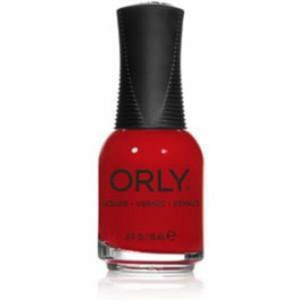 Nail polish swatch / manicure of shade Orly Monroe's Red