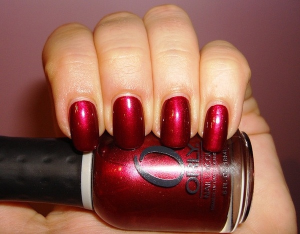 Nail polish swatch / manicure of shade Orly Moonlit Madness