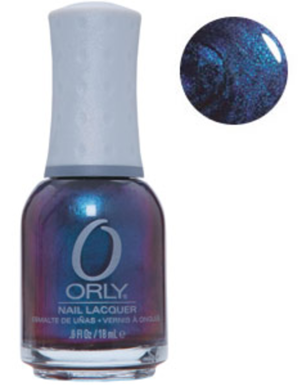 Nail polish swatch / manicure of shade Orly Mysterious Curse