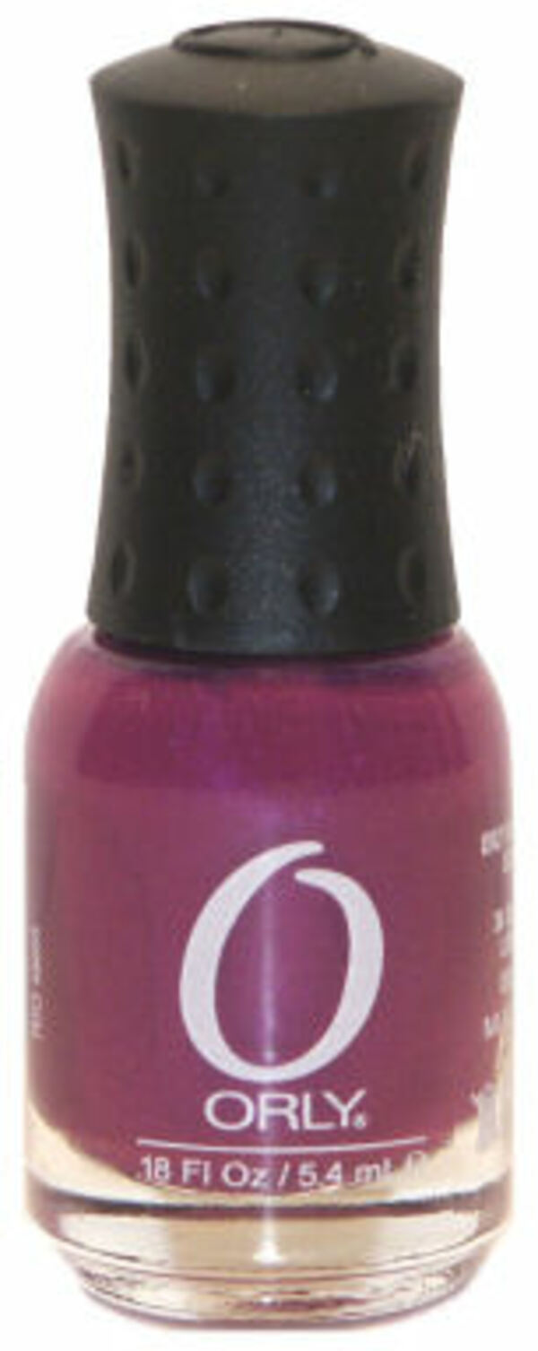 Nail polish swatch / manicure of shade Orly Rio