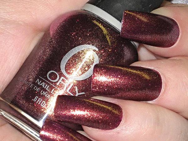 Nail polish swatch / manicure of shade Orly Rock the World