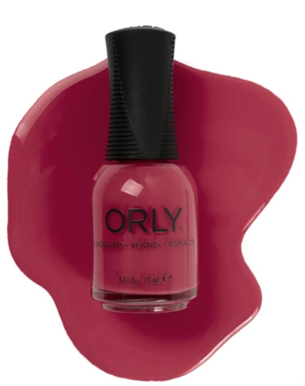 Nail polish swatch / manicure of shade Orly Terra Mauve